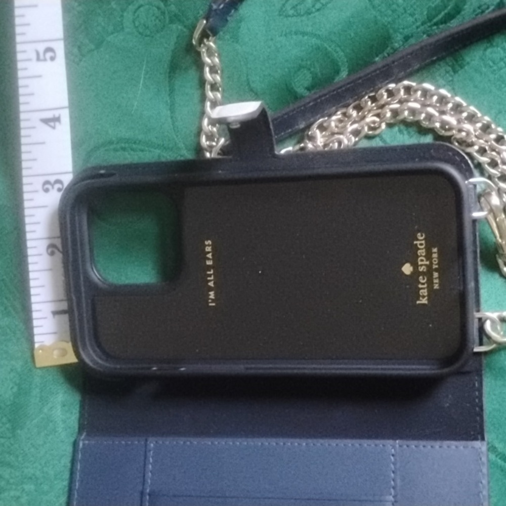 Kate Spade White Cherry Phone Case with Chain - Picture 8 of 11